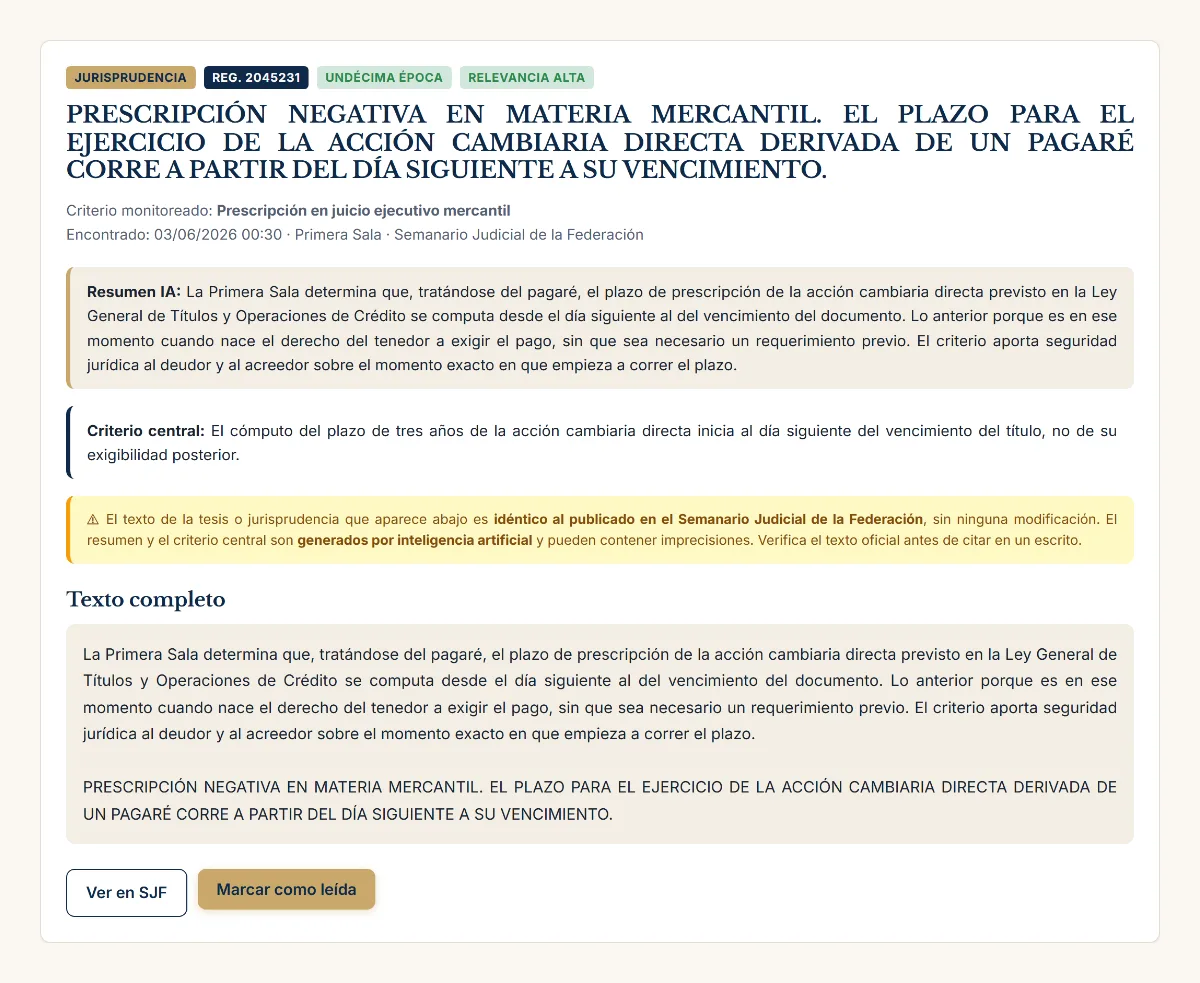 Cada tesis con su cita lista para pegar